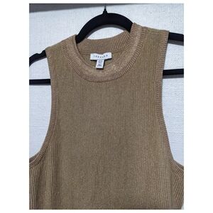 Topshop Tan Maxi Dress